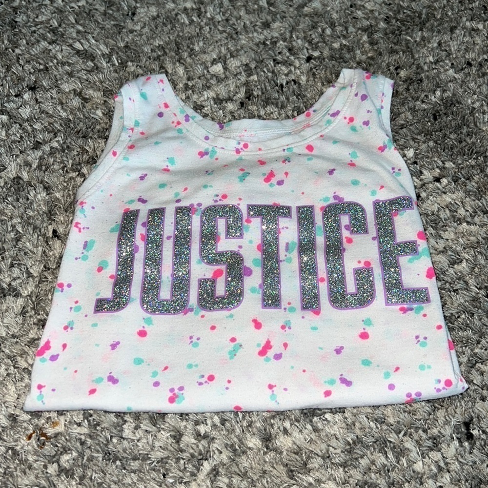 Justice Multi Color Shirt